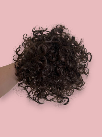 Curly Hair Bun