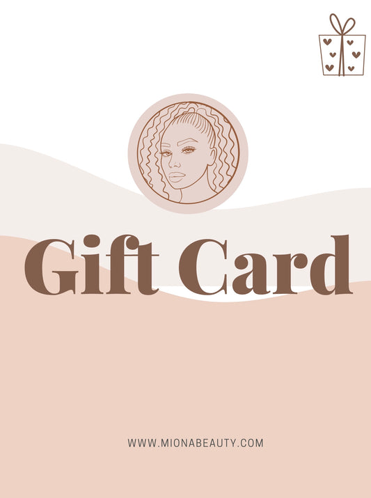 Miona Beauty Gift Card